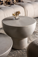 Cement Bowl-Shaped Side Table | Vical Home Telfs | Oroatrade.com