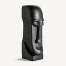 Black Cement Head Sculpture | Vical Home Khalid