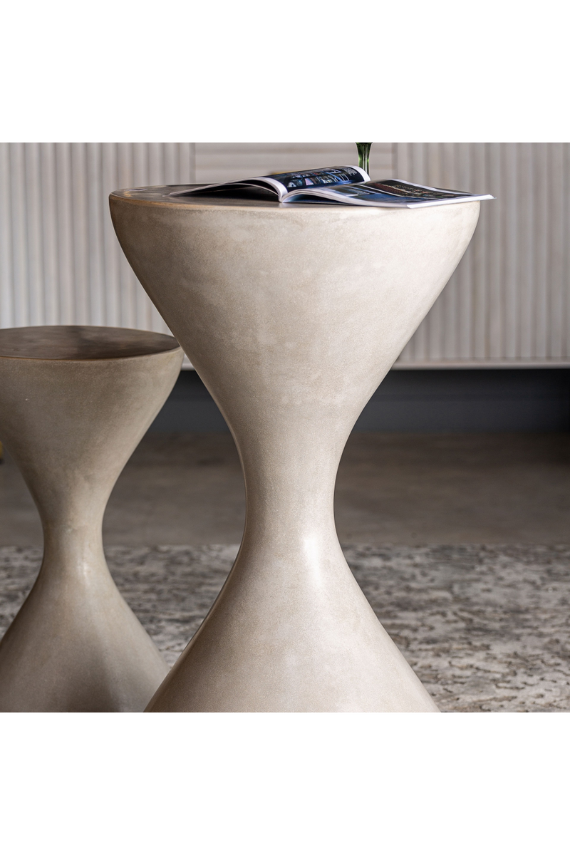 Cement Hourglass Bar Table | Vical Home Telfs | Oroatrade.com