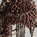Natural Fiber Headdress Decorative Object | Vical Home