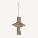 Brown Cotton Pendant Lamp | Vical Home Bera