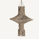 Brown Cotton Pendant Lamp | Vical Home Bera
