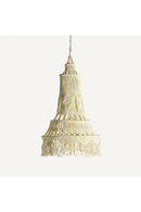 Yellow Cotton Pendant Light | Vical Home | Oroatrade.com