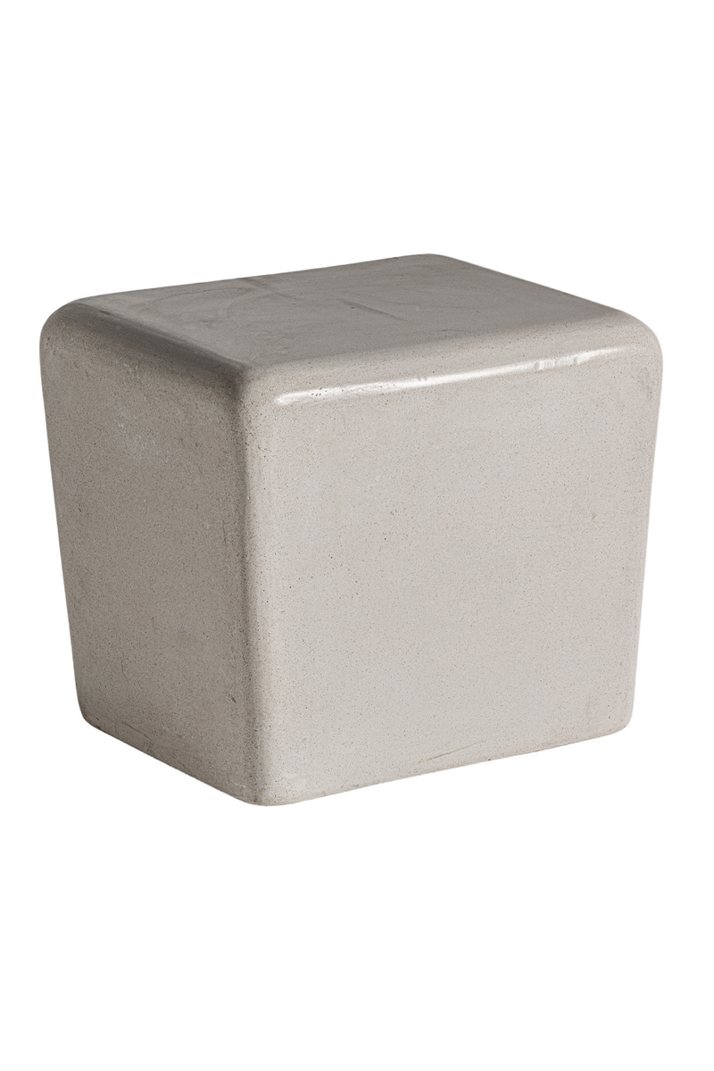 White Stone Side Table | Vical Home Vasto