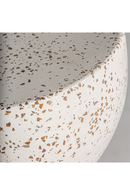 Speckled White Terrazzo Side Table | Vical Home Albenga | Oroatrade.com