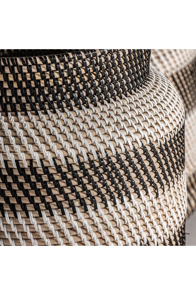 Striped Rattan Vase Set (3) | Vical Home Zirba | Oroatrade.com