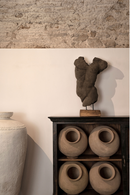 Gray Terracotta Bust | Vical Home Man