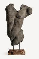 Gray Terracotta Bust | Vical Home Man