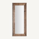 Rustic Pine Rectangular Mirror | Vical Home Samsun