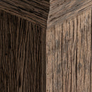 Hospitality furniture - Rustic Pine Marble Side Table - www.oroatrade.com
