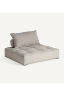 Gray Armless Modular Sofa | Vical Home Encs | Oroatrade.com