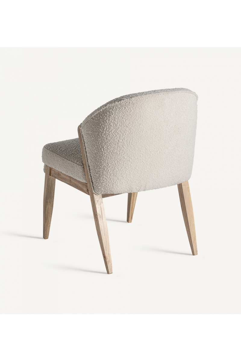 Pine Framed Bouclé Accent Chair | Vical Home Pratti | Oroatrade.com