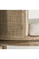 Curved Oak Padded Dining Chair | Vical Home Varaire | Oroatrade.com