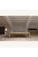 Curved Oak Padded Dining Chair | Vical Home Varaire | Oroatrade.com