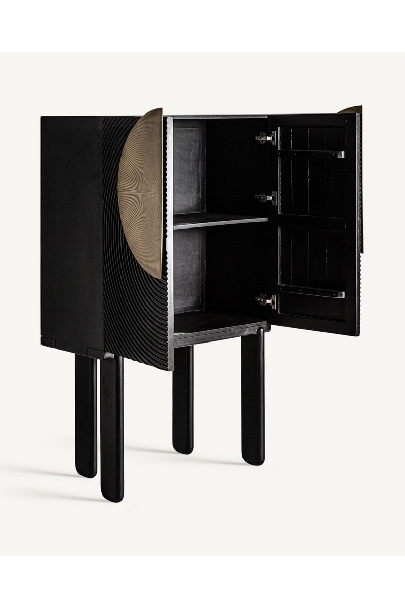 Black & Gold Cabinet | Vical Home Dobeln | Oroatrade.com