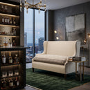 Patterned Beige Bar Sofa | Vical Home Mutzig