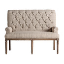 Beige Fabric Tufted Sofa | Vical Home Hestroff