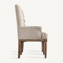 Beige Fabric Tufted Sofa | Vical Home Hestroff