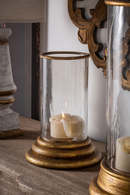 Gold Wooden Candle Holder | Vical Home | Oroatrade.com