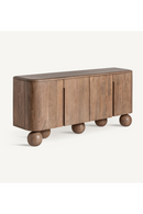 Sphere-Legged Wooden Sideboard | Vical Home Bocksberg | Oroatrade.com