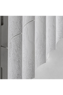 White Fluted 2-Drawer Nightstand | Vical Home Mulcey | Oroatrade.com