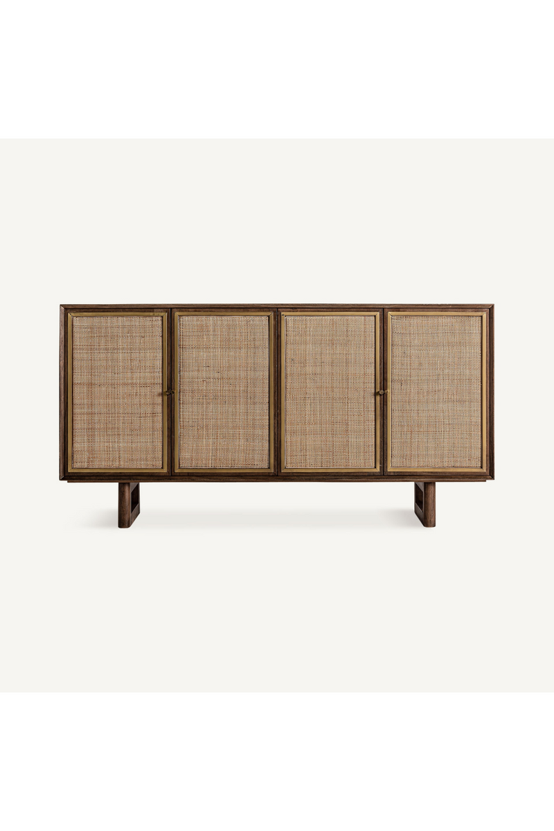 Rattan 4-Door Sideboard | Vical Home Gondorf | Oroatrade.com