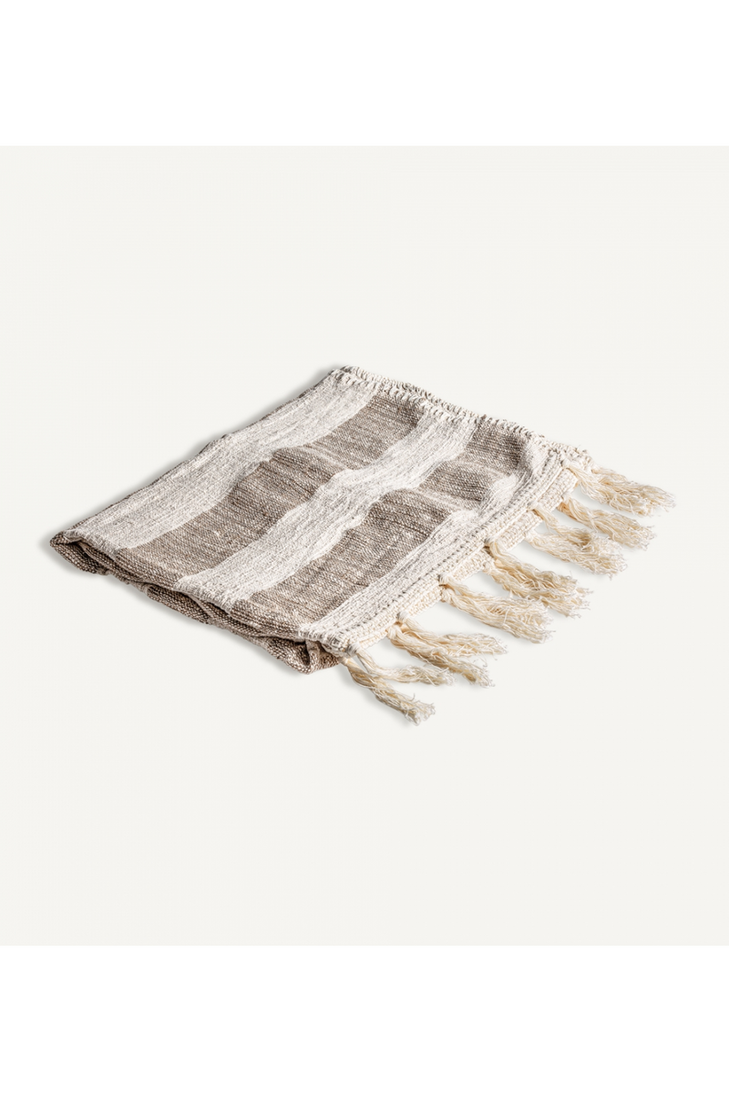 Tasseled Cotton Throw Blanket | Vical Home Clancy | Oroatrade.com