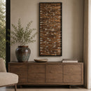 Hospitality furniture - Natural Teak Wall Decor - www.oroatrade.com