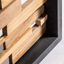 Hospitality furniture - Natural Teak Wall Decor - www.oroatrade.com