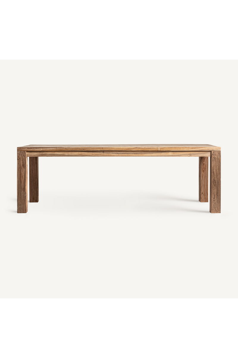 Teak Rectangular Dining Table | Vical Home Lux | Oroatrade.com