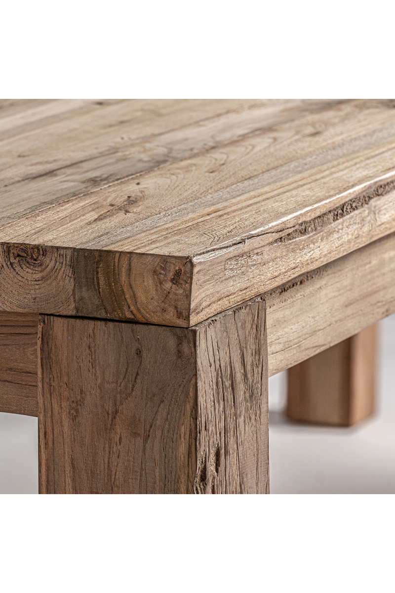 Teak Rectangular Dining Table | Vical Home Lux | Oroatrade.com