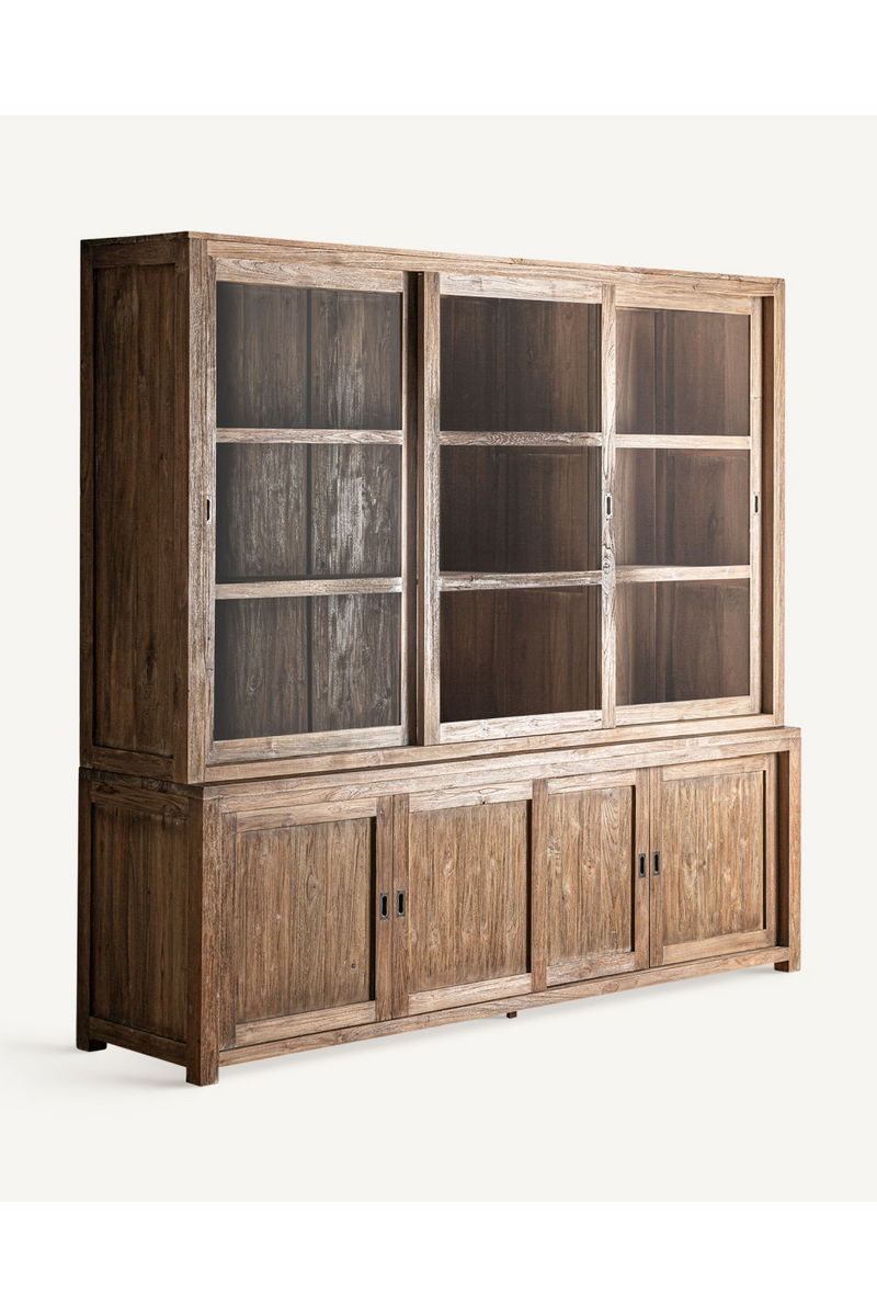 Rustic Teak Display Cabinet | Vical Home Nysted | Oroatrade.com