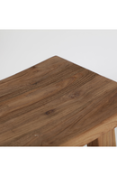 Brown Teak Footrest | Vical Home Lux | Oroatrade.com