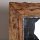 Teak Wood Square Mirror | Vical Home Lux