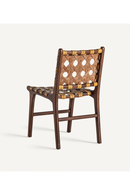 Yellow Leather Dining Chair (2) | Vical Home Strand | Oroatrade.com