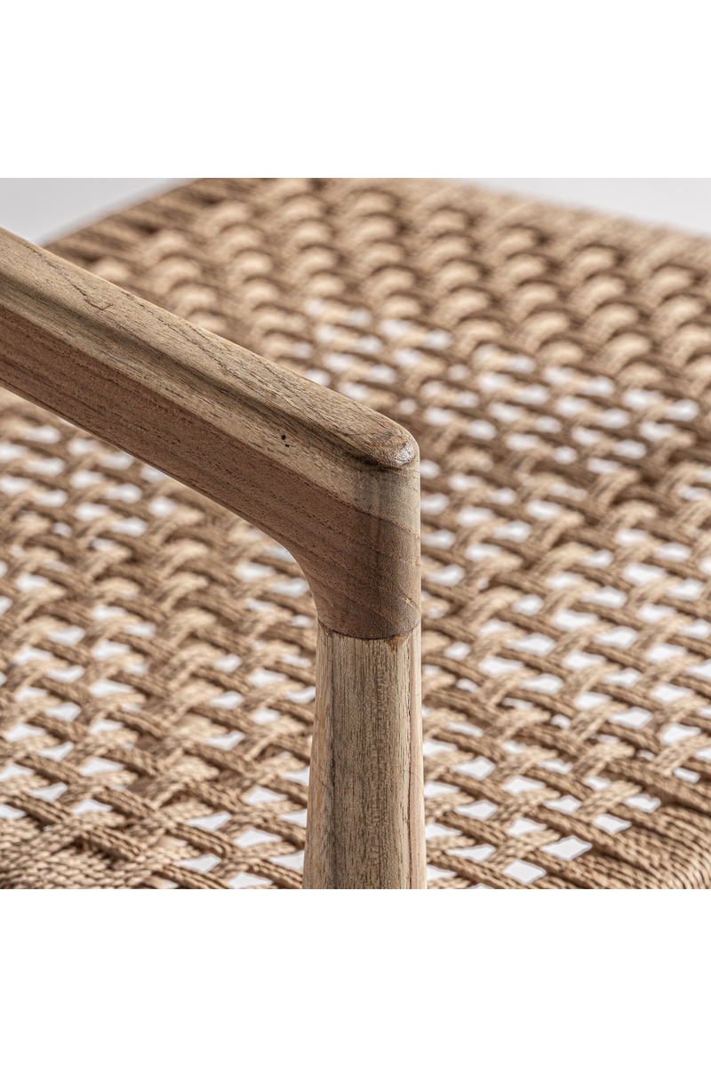 Natural Fiber Seat Armchair | Vical Home Caen | Oroatrade.com