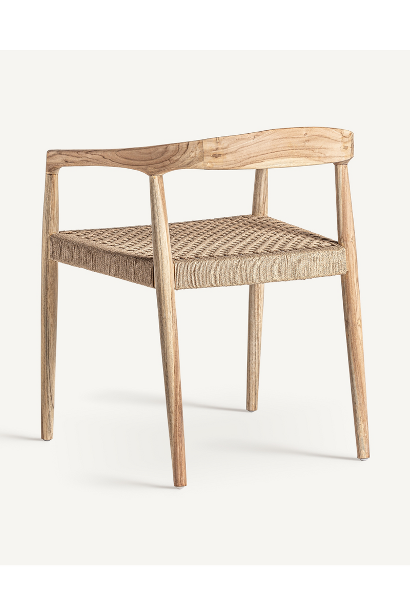 Natural Fiber Seat Armchair | Vical Home Caen | Oroatrade.com