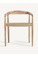 Natural Fiber Seat Armchair | Vical Home Caen | Oroatrade.com