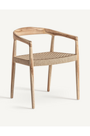 Natural Fiber Seat Armchair | Vical Home Caen | Oroatrade.com