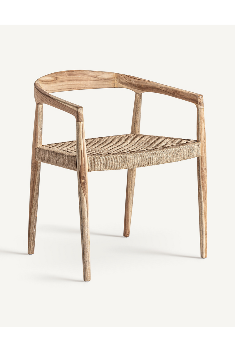 Natural Fiber Seat Armchair | Vical Home Caen | Oroatrade.com