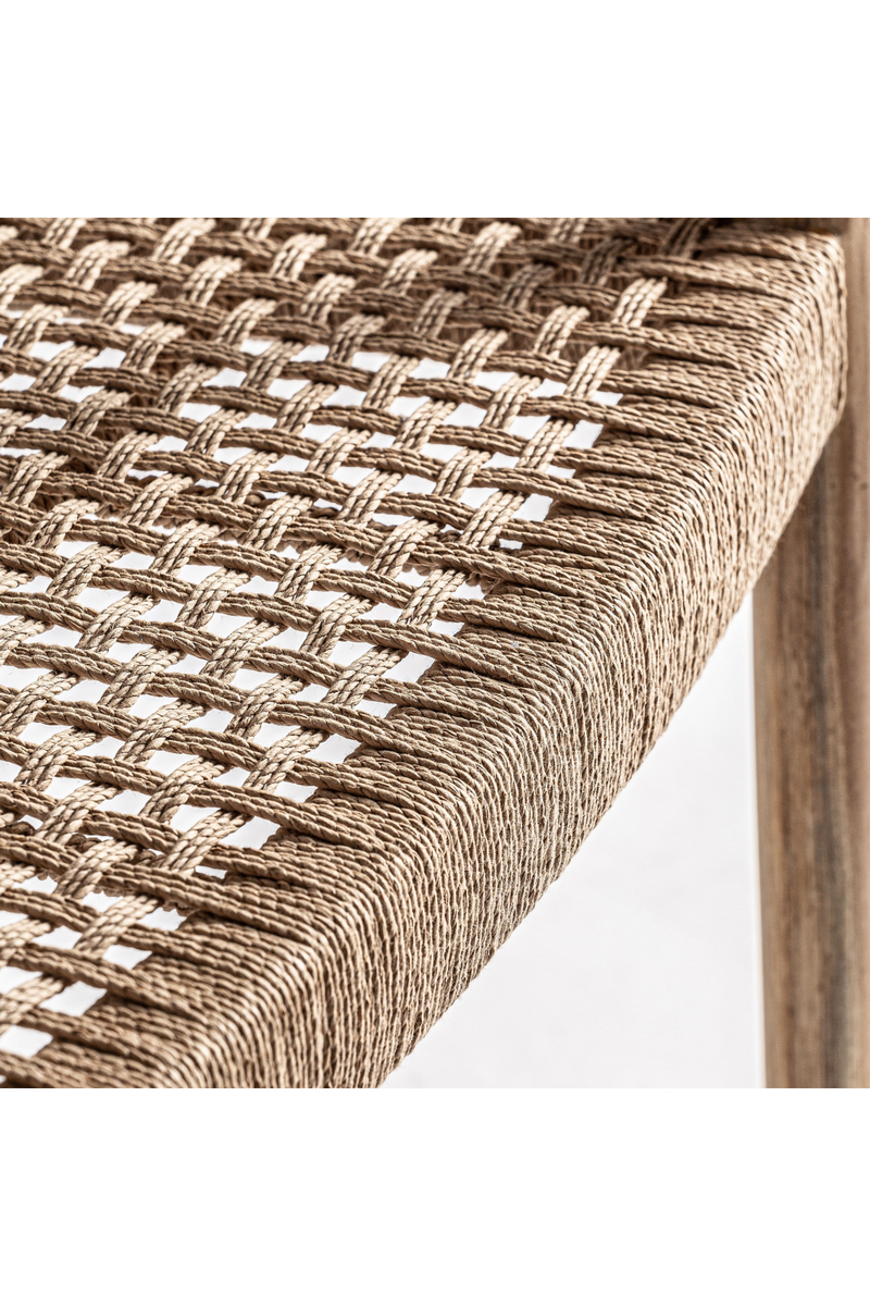 Natural Fiber Seat Armchair | Vical Home Caen | Oroatrade.com