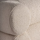 White Boucle Bed | Vical Home Chiari