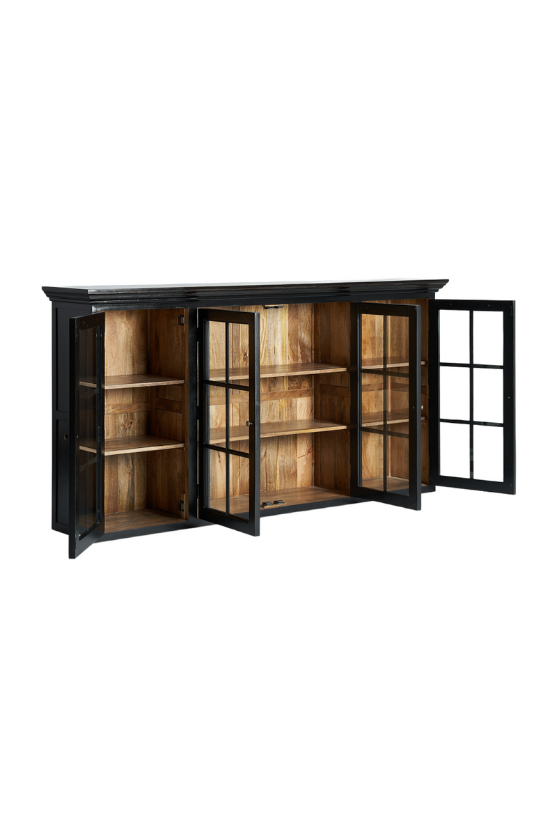 Black Mango Modular Display Cabinet | Vical Home Zenica | Oroatrade.com