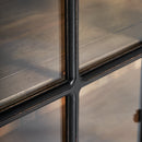 Hospitality furniture - Black Wooden Modular Display Cabinet - www.oroatrade.com