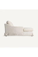 Off-white Skirted Chaise Longue | Vical Home Kemence | Oroatrade.com