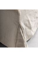 Off-white Skirted Chaise Longue | Vical Home Kemence | Oroatrade.com