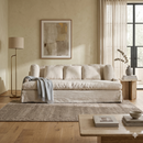 Cream Fabric Sofa | Vical Home Kemence
