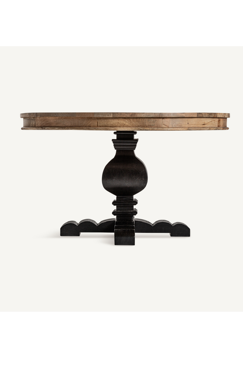 Wooden Round Monopod Dining Table | Vical Home Abo | Oroatrade.com