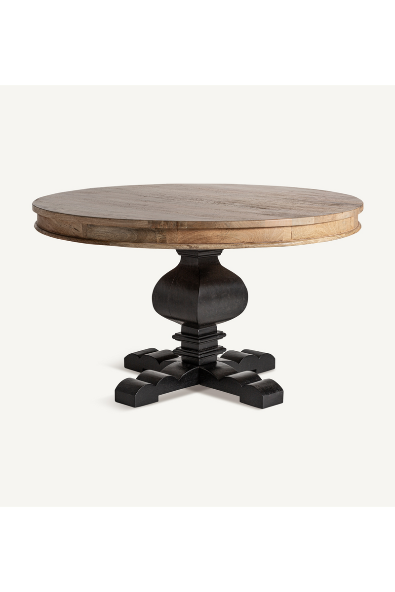 Wooden Round Monopod Dining Table | Vical Home Abo | Oroatrade.com