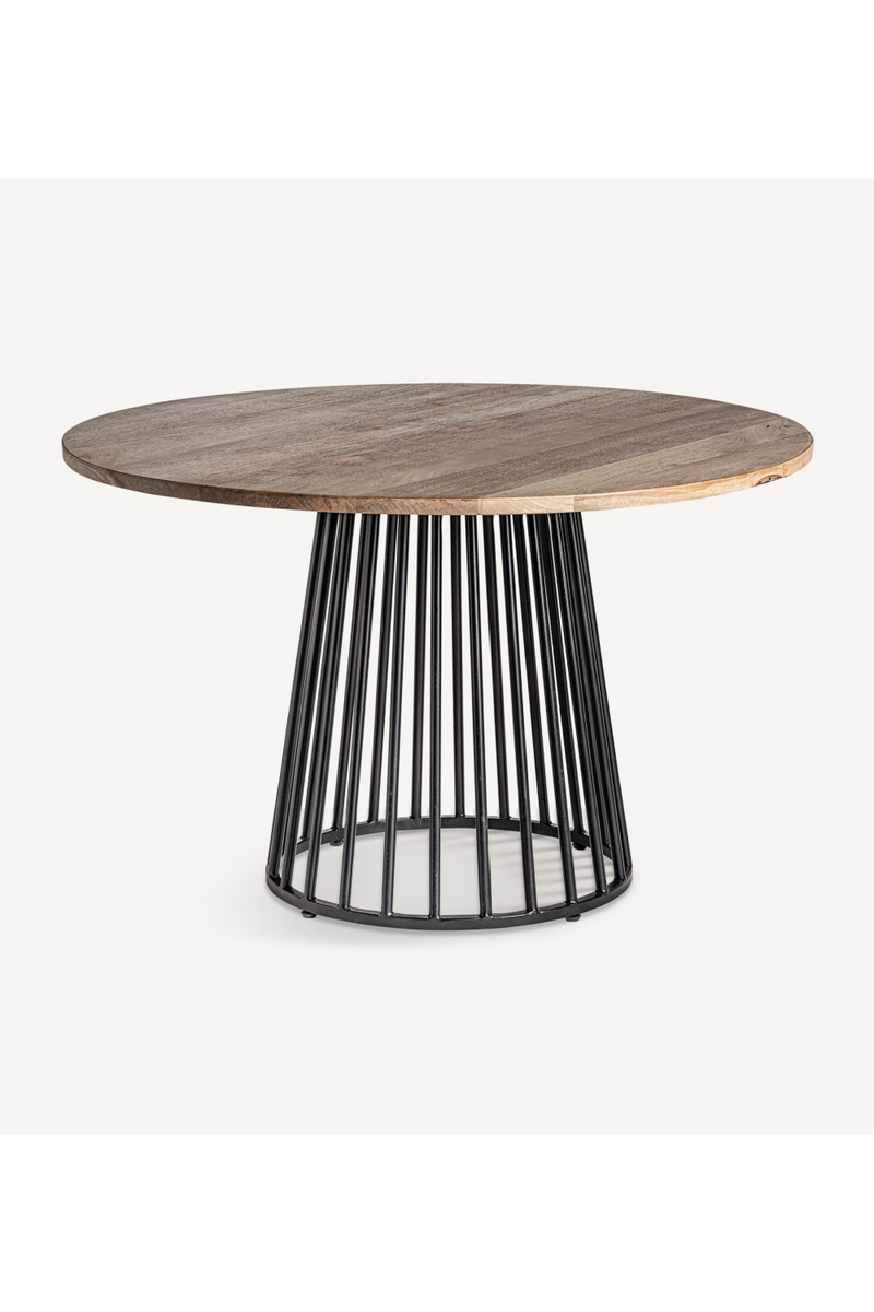 Iron Base Round Dining Table | Vical Home Weyer | Oroatrade.com